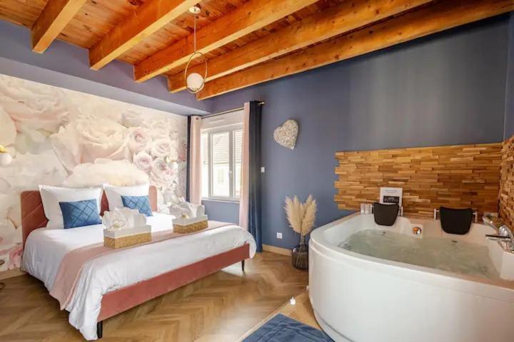 Rose & Blue Spa Proche Chalon S/Saone Et Beaune Saint-Martin-en-Bresse Экстерьер фото